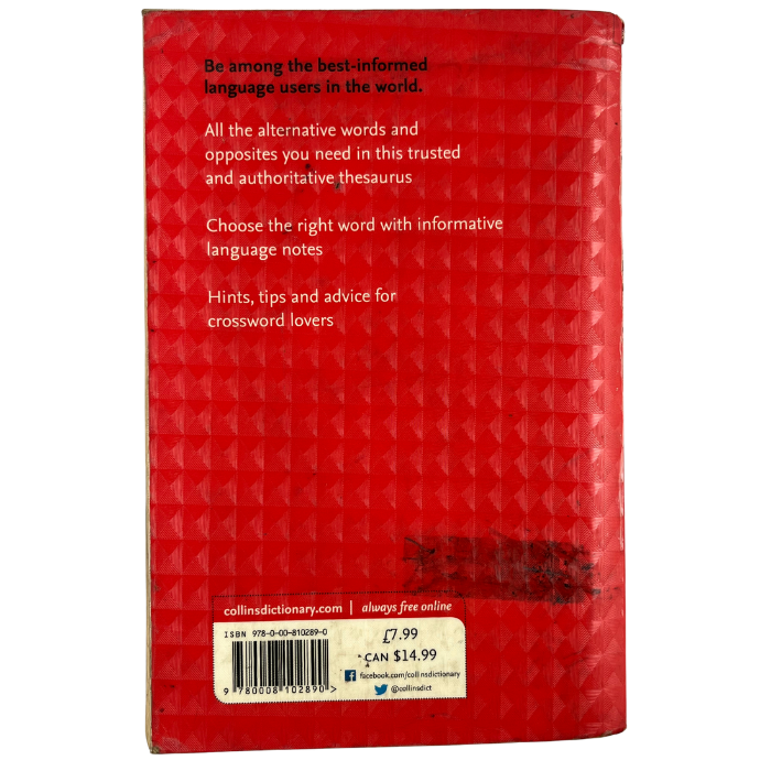 Collins English Thesaurus