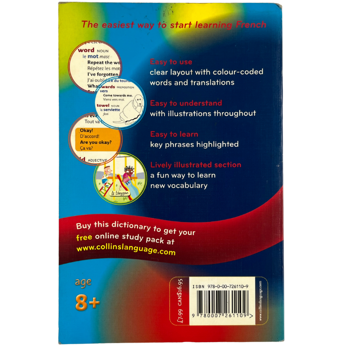 Collins First Time French Dictionary (Age 8+)