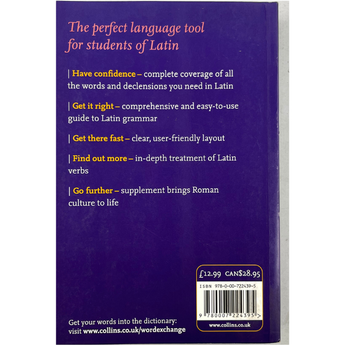 Collins Latin Dictionary & Grammar