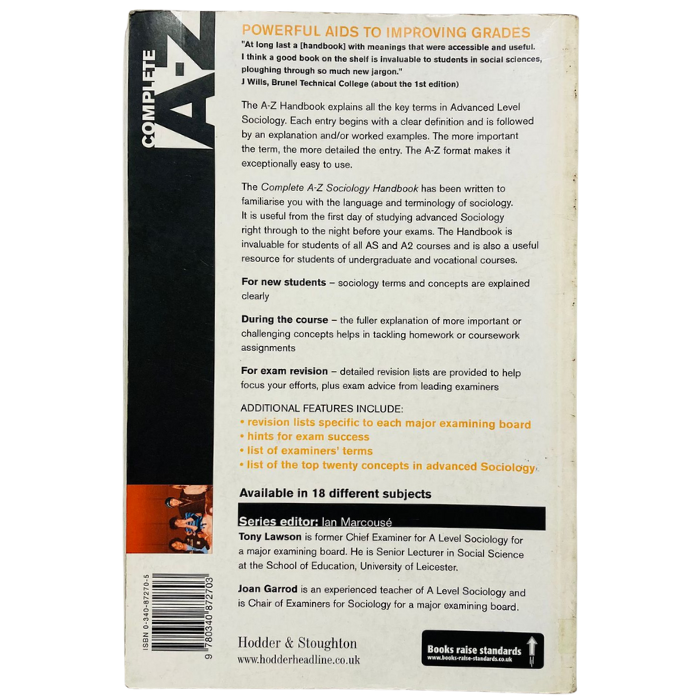 Complete A-Z Sociology Handbook 3rd Edition