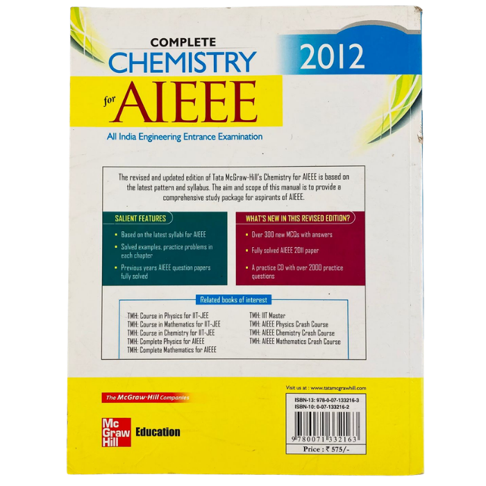 Complete Chemistry for AIEEE 2012
