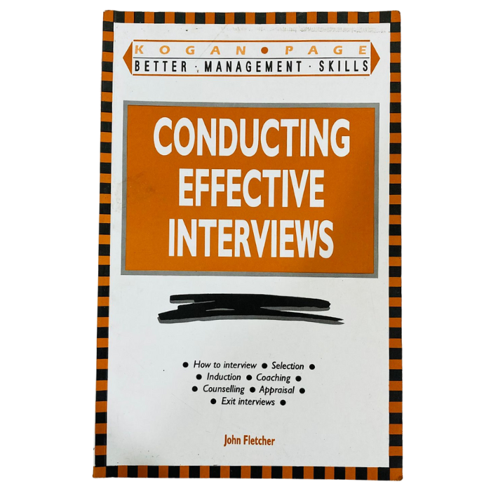 Conducting Effective Interviews