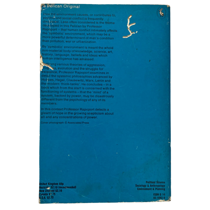 Conflict in Man-Made Environment