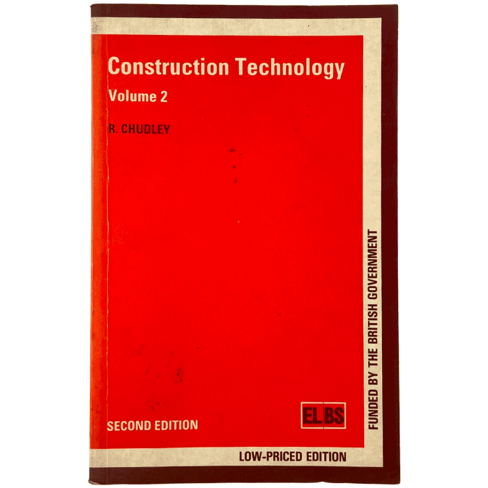 Construction Technology - Volume 2