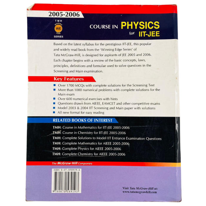 Course in Physics for IIT-JEE (2005-2006)