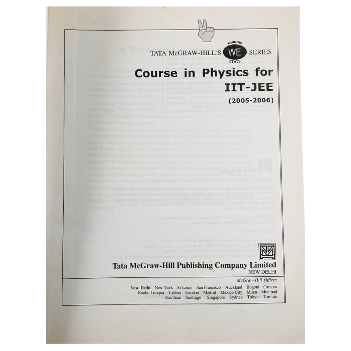 Course in Physics for IIT-JEE (2005-2006)