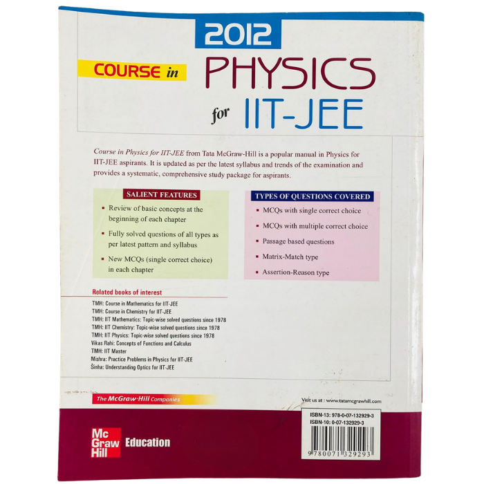 Course in Physics for IIT-JEE 2012