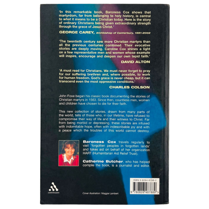 Cox's Book of Modern Saints and Martyrs