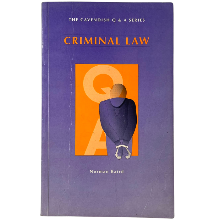 Criminal Law (The Cavendish Q & A Series)