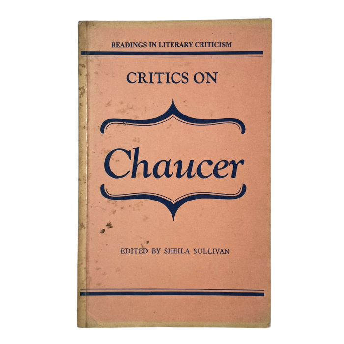 Critics on Chaucer (Readings in Literary Criticism)