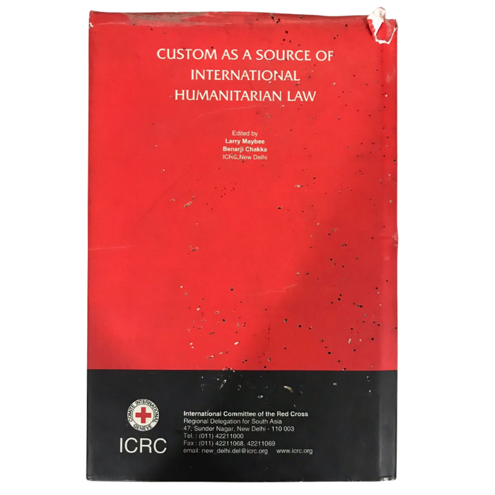 Custom as a Source of International Humanitarian Law
