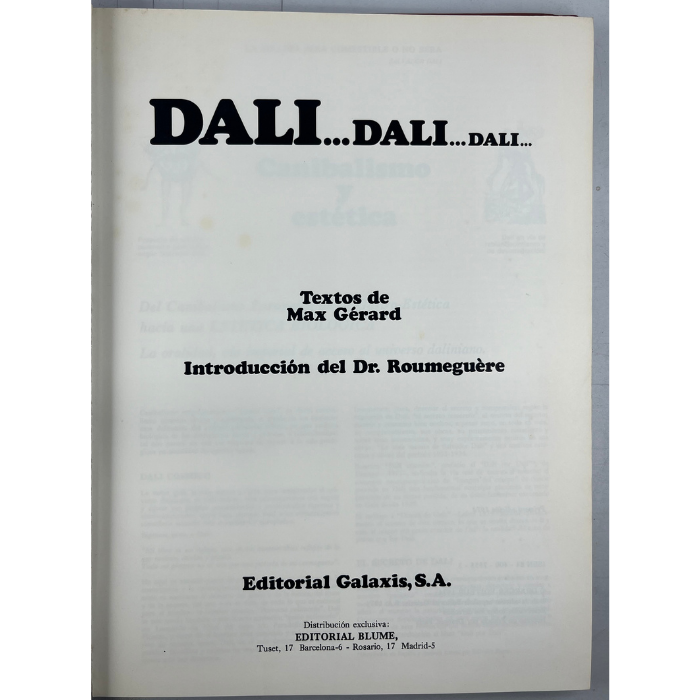 DALI... DALI... DALI...