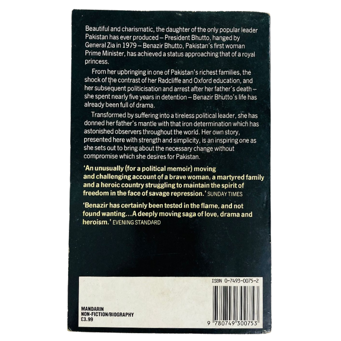 Daughter of the East - An Autobiography