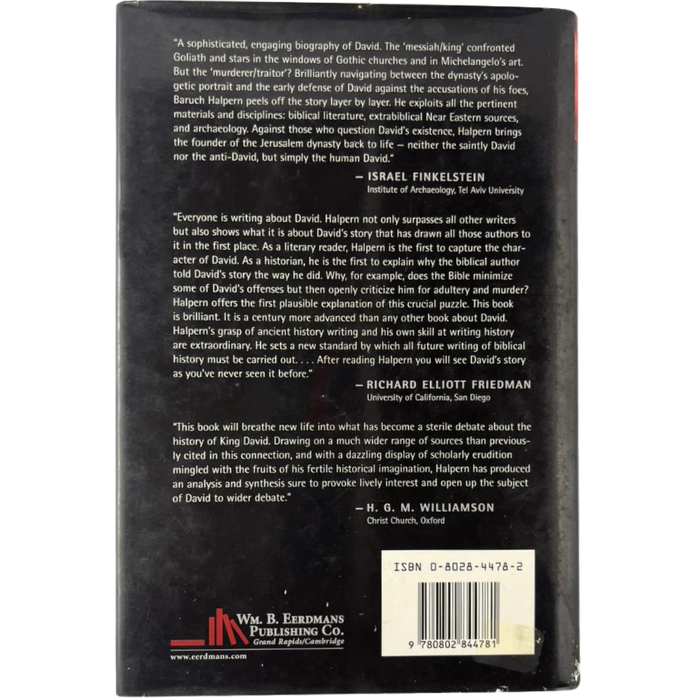 David's Secret Demons: Messiah  Murderer  Traitor  King