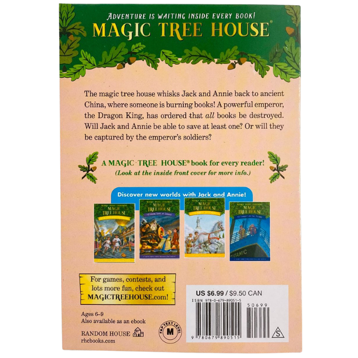 Day of the Dragon King (Magic Tree House No.14) 