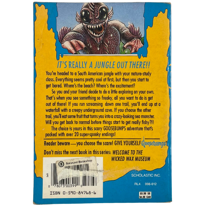 Deep in the Jungle of Doom  (Goosebumps)