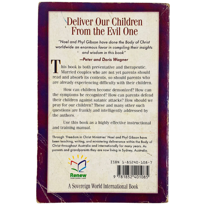Deliver Our Children From the Evil One