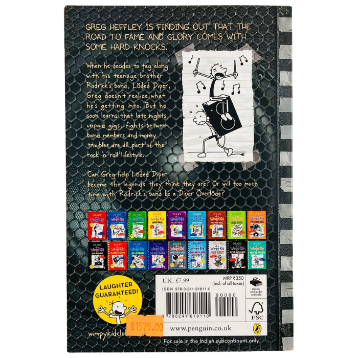 Diary of a Wimpy Kid: Diper Overlode (Book :17)