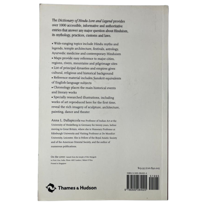 Dictionary of Hindu Lore and Legend