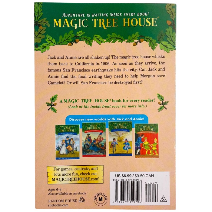Earthquake in the Early Morning (Magic Tree House No.24)