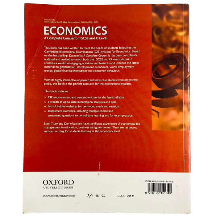 Economics: A Complete Course for IGCSE and O Level