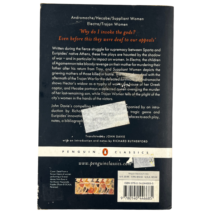 Electra and Other Plays