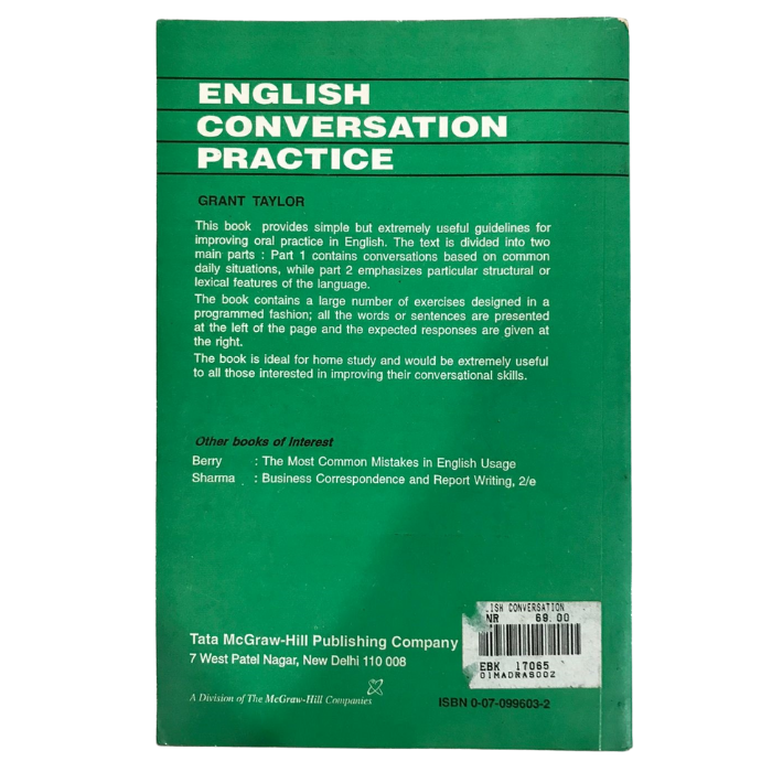 English Conversation Practice