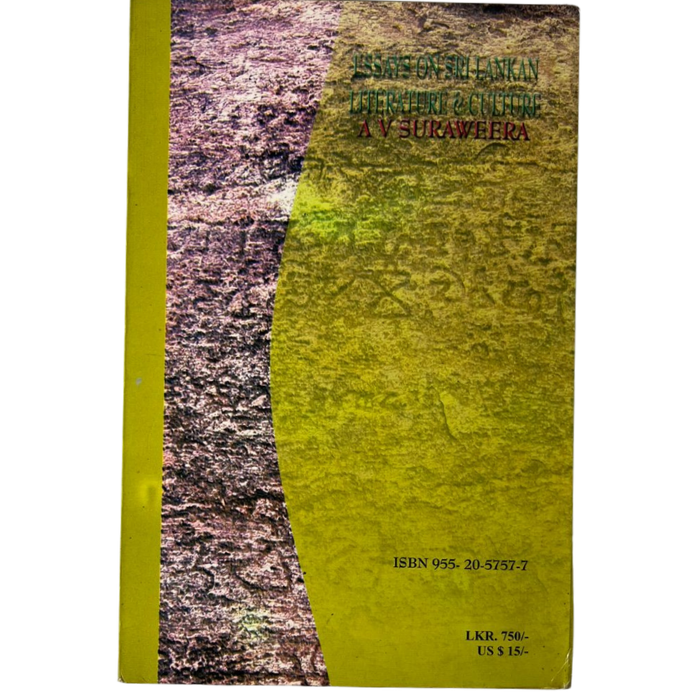 Essays on Sri Lankan Literature & Culture