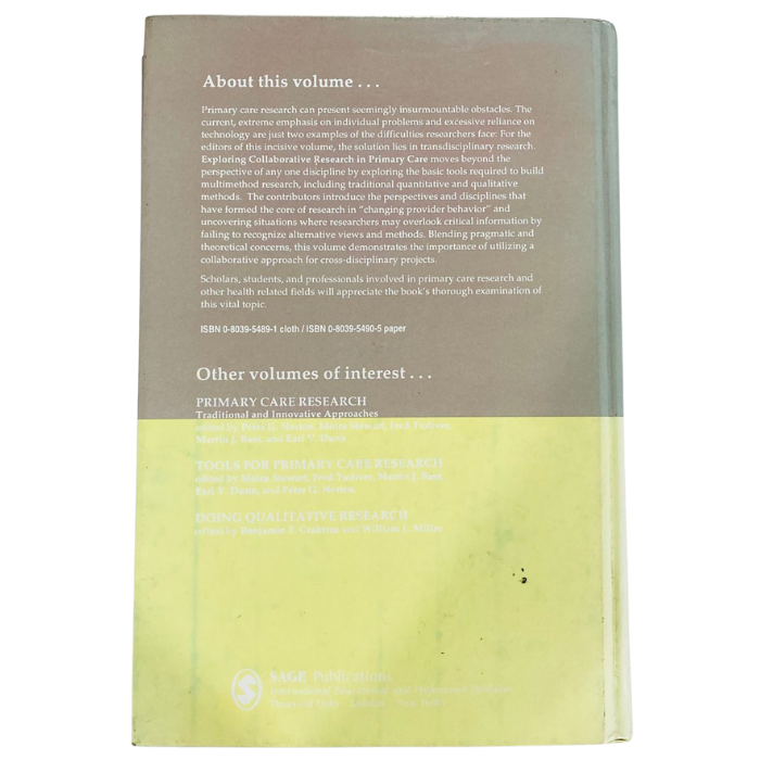 Exploring Collaborative Research in Primary Care