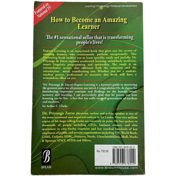 Express Learning: The Practical Guide to Becoming an Amazing Learner
