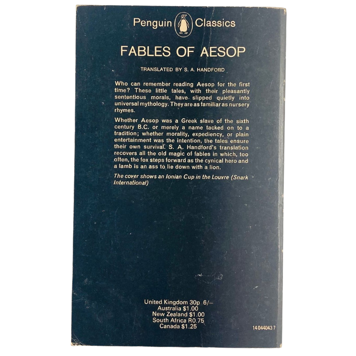 Fables of Aesop (Penguin Classics)