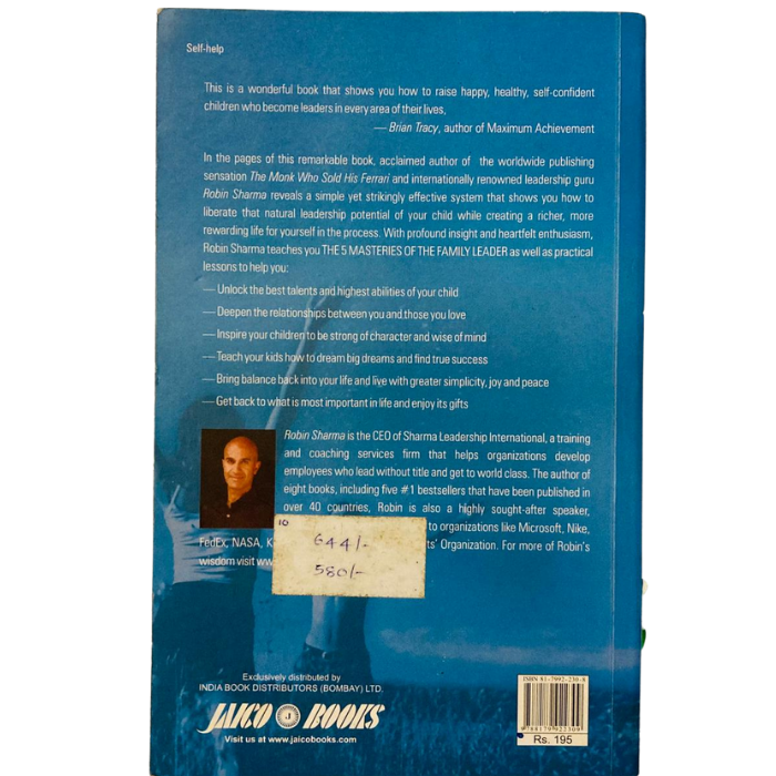 Family Wisdom from the Monk Who Sold His Ferrari