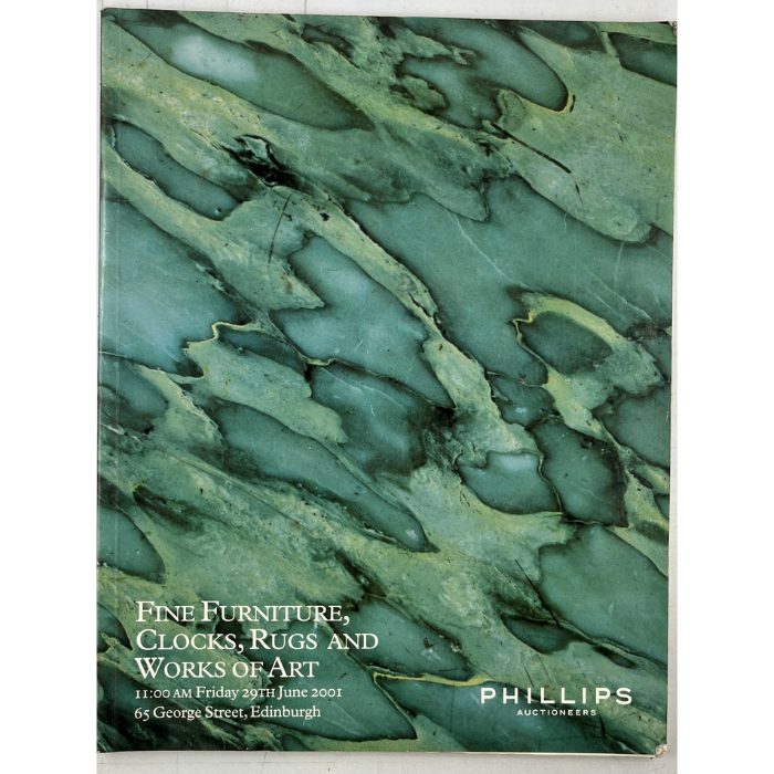 Fine Furniture  Clocks  Rugs and Works of Art (Auction Catalogue)