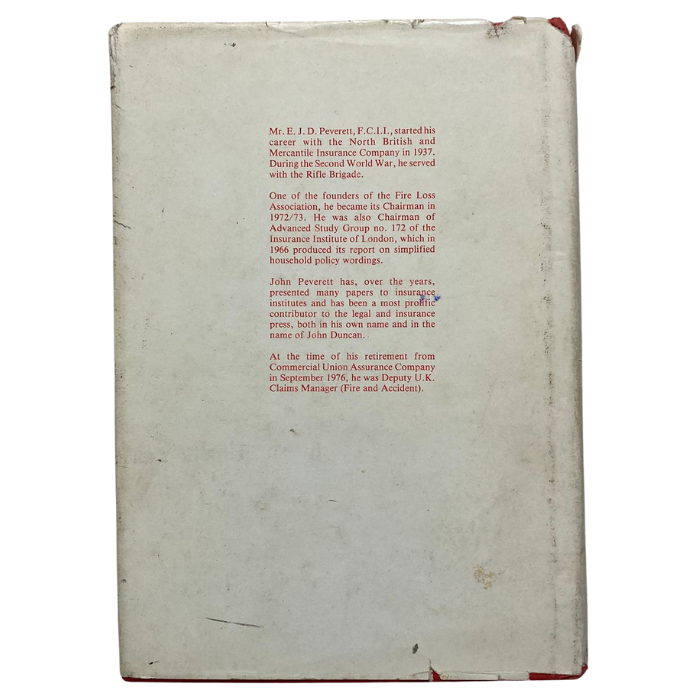 Fire Insurance Law and Claims