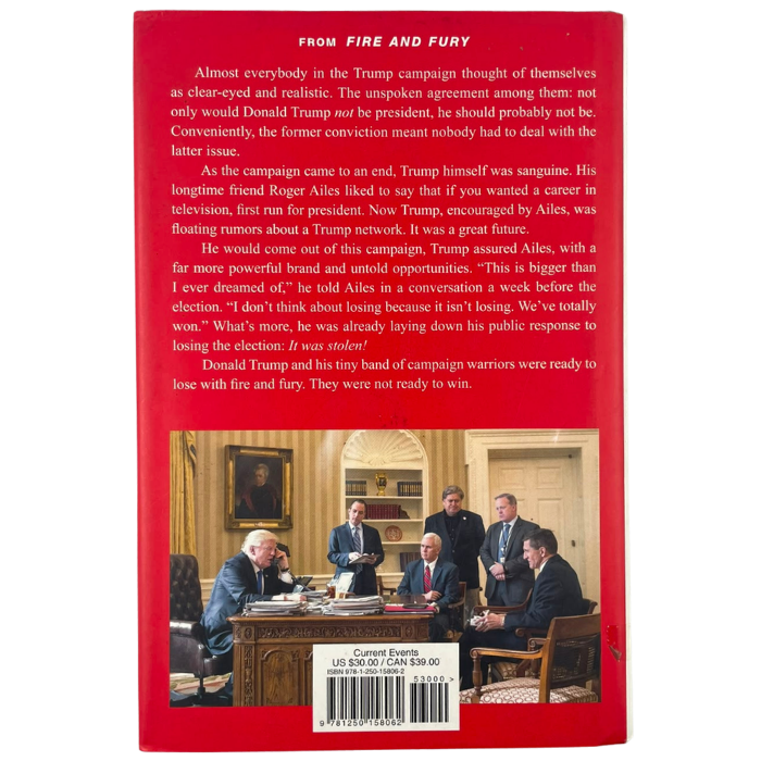 Fire and Fury: Inside the Trump White House