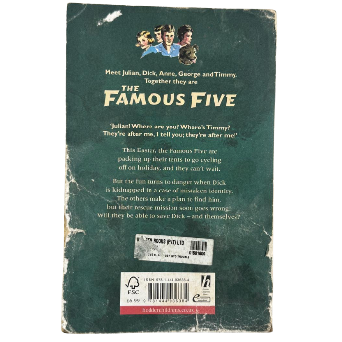 Five Get into Trouble (Famous Five : 8)