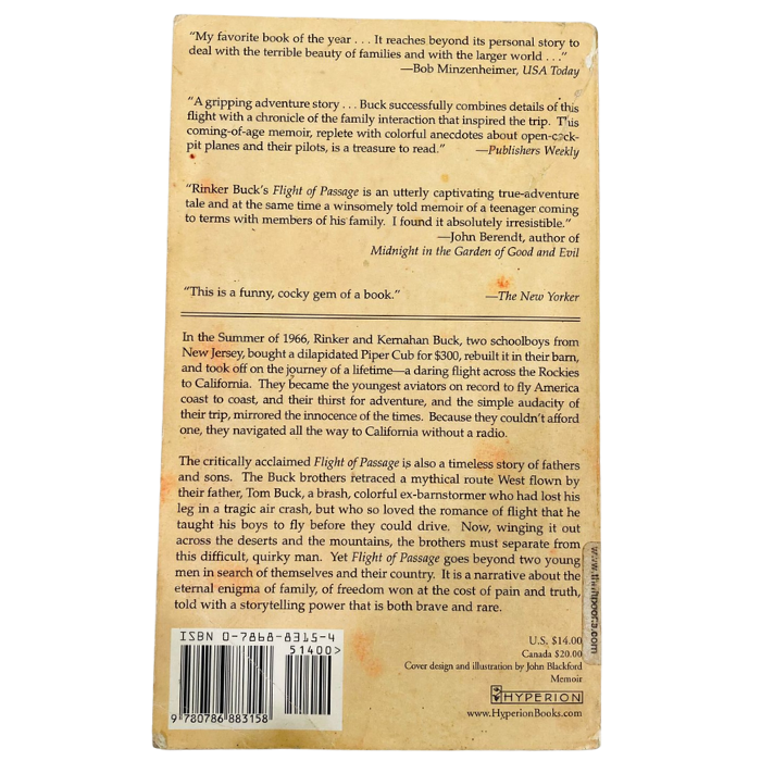 Flight of Passage : A True Story