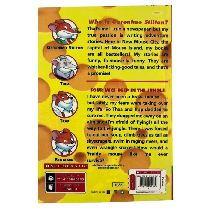 Four Mice Deep in the Jungle (Geronimo Stilton No.05)