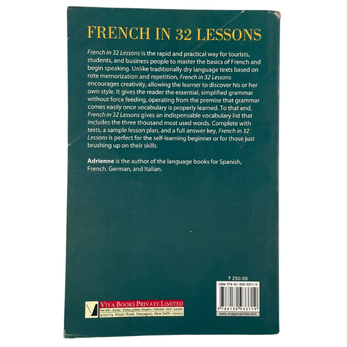 French in 32 Lessons