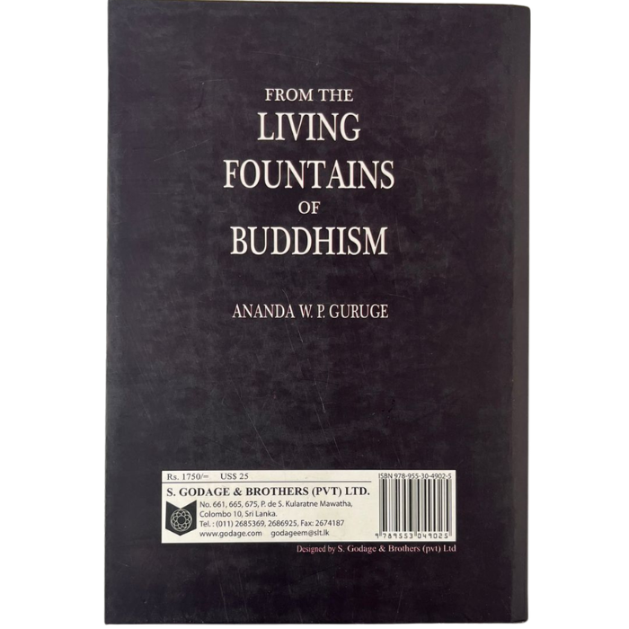 From the Living Fountains of Buddhism