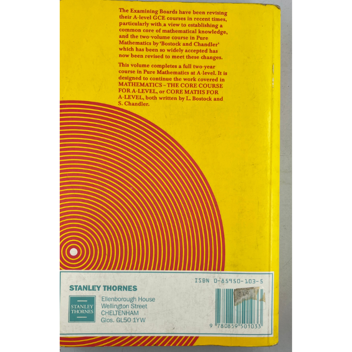 Further Pure Mathematics