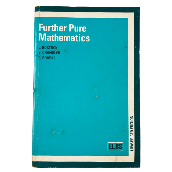 Further Pure Mathematics