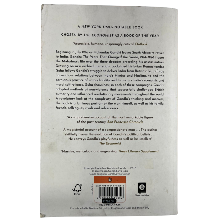 Gandhi: The Years That Changed the World  1914-1948