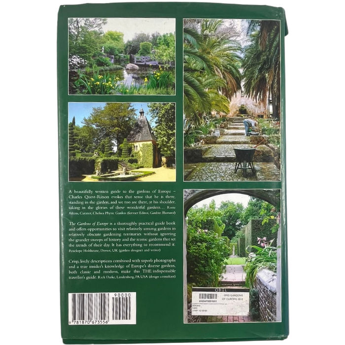 Gardens of Europe: A Traveller's Guide