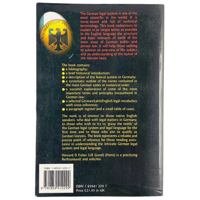 German Legal System & Legal Language