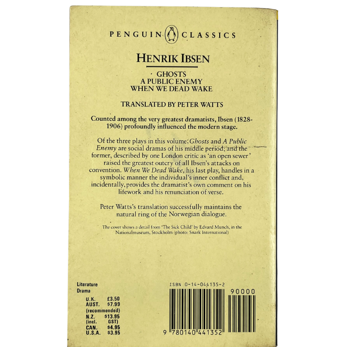 Ghosts and Other Plays