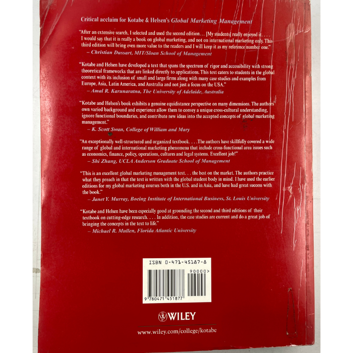 Global Marketing Management