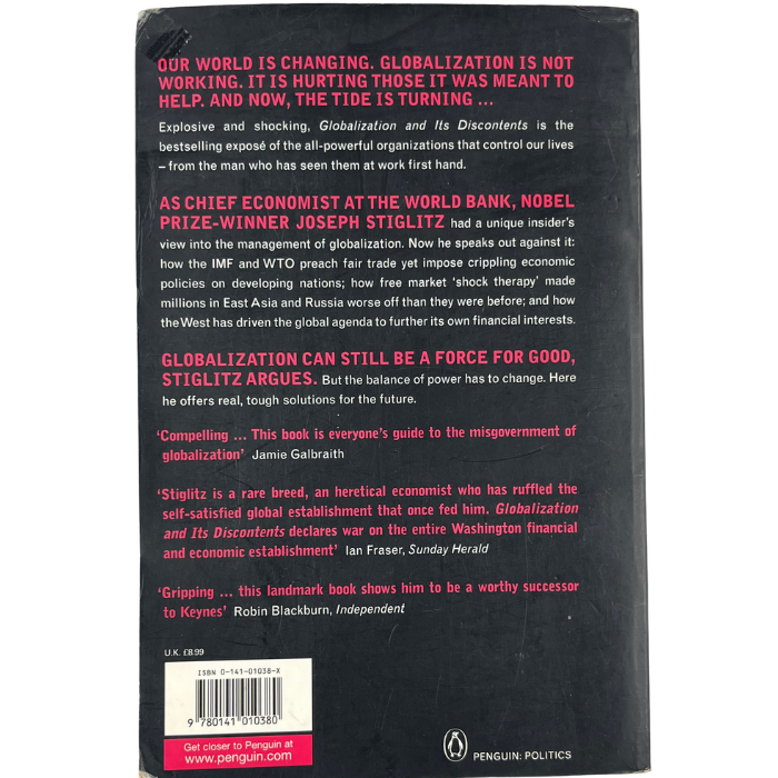 Globalization and Its Discontents