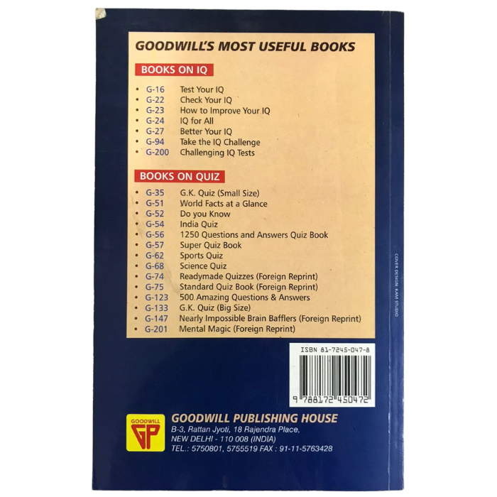 Goodwill's Check Your I.Q.