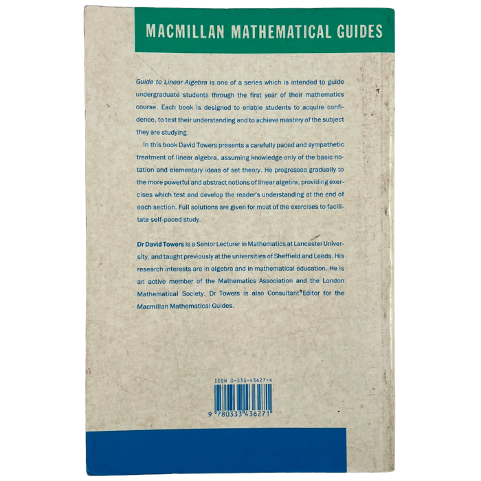 Guide to Linear Algebra